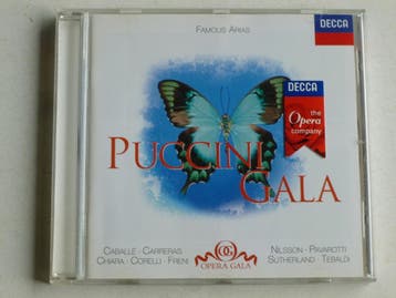 Puccini Gala - Famous Arias / Caballe, Freni, Pavarotti, Teb, Ophalen of Verzenden, Zo goed als nieuw