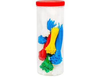 Kabelbinders Tie-Wraps 1000stuks - 4 maten, Ophalen of Verzenden, Nieuw, 100 tot 250 mm, Overige typen