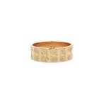 Gouden ring 18 karaat, Verzenden, Zo goed als nieuw, Goud