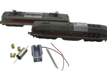 micromotor NM028C N motor ombouwset voor Minitrix DR BR, Hobby en Vrije tijd, Modeltreinen | N-Spoor, Overige merken, Gelijkstroom
