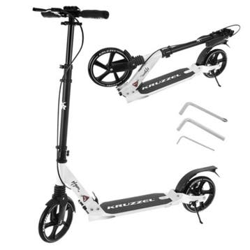 Kruzzel Inklapbare stadsstep met 200 mm wielen, schijfrem..., Fietsen en Brommers, Steps, Ophalen of Verzenden, Nieuw