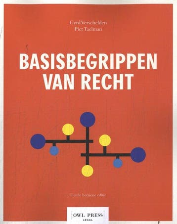 Boek Basisbegrippen van recht 9789464759297, Verzenden, Zo goed als nieuw