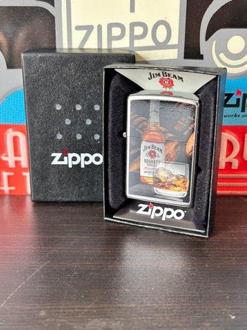 Zippo - A13-Jim Beam - Zonder minimumprijs - Aansteker -, Nieuw