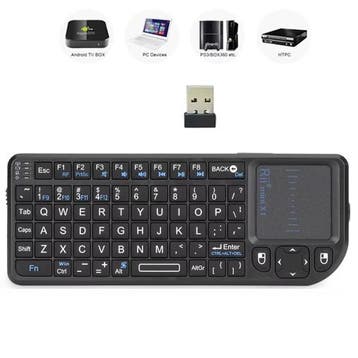 Mini Draadloos Toetsenbord met Touchpad 2.4GHz Pro, Verzenden, Nieuw