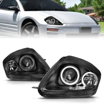 ANZO 2000-2005 Mitsubishi Eclipse Projector Headlights w/, Ophalen of Verzenden, Nieuw