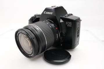 Canon EOS 650 with EF 28-80mm F3.5-5.6 V USM Single lens, Nieuw