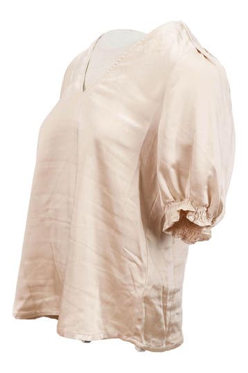 Aaiko Blouse in maat XS Beige, Aaiko, Verzenden, Zo goed als nieuw, Beige
