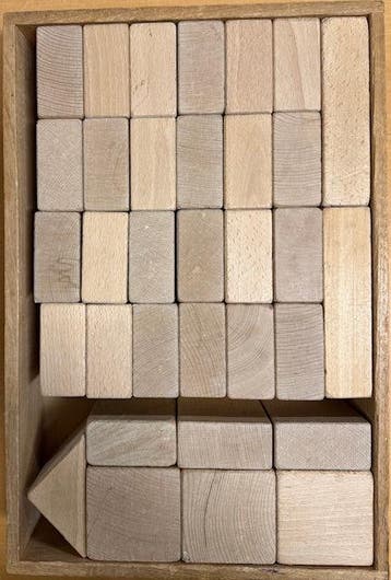 Haagse set 33-delig in houten kist, Verzenden, Nieuw