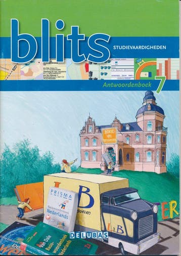 Blits studievaardigheden antwoordenboek groep 7, Verzenden, Nieuw