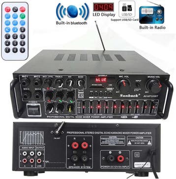 Audio Systems Amplifier Bluetooth-versie Stereo-versterker D, Verzenden, Zo goed als nieuw
