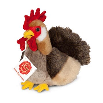 Hermann Teddy haan/kip knuffel - pluche - lichtbruin - 17, Verzenden, Nieuw