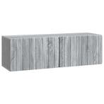 vidaXL Wandbeugel TV-kast Grijs sonoma 98 x 31 x 30 cm, Minder dan 50 cm, Verzenden, Nieuw, Minder dan 100 cm