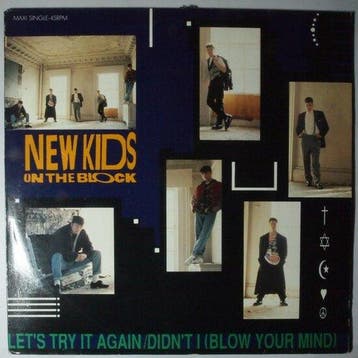 New Kids On The Block - Lets try it again - 12, Verzenden, Nieuw in verpakking