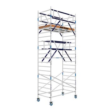 AGS Pro rolsteiger ASC 135 x 250 x 7,2wh tweezijdig, Verzenden, Nieuw, Rolsteiger of Kamersteiger, 5 meter of hoger