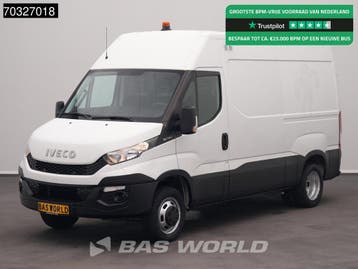 Iveco Daily 35C13 Dubbellucht 3,5t Trekhaak L2H2 Airco Cruis, Euro 5, Stof, Gebruikt, Iveco