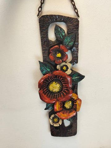 Ruscha Keramik - Wandbord - Keramiek - Fatlava wandplakette