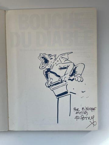 Bouche du diable + dédicace - B - 1 Album - Eerste druk -, Boeken, Nieuw