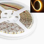 5Meter LEDstrip Gold Warm-wit 600x 2835smd 96watt -IP65 -..., Verzenden, Nieuw