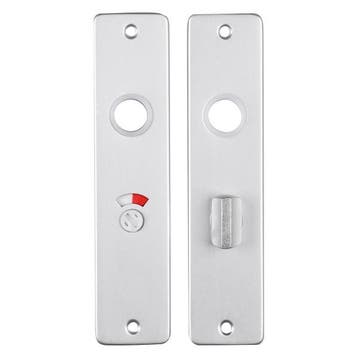 Deurbeslag | Wc-sluitingschild | Starx (Aluminium), Verzenden, Nieuw