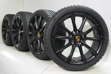 Porsche 982 Boxster / Cayman 19 inch velgen Pirelli Winterba, Auto-onderdelen, 19 inch, Gebruikt, Velg(en), Winterbanden