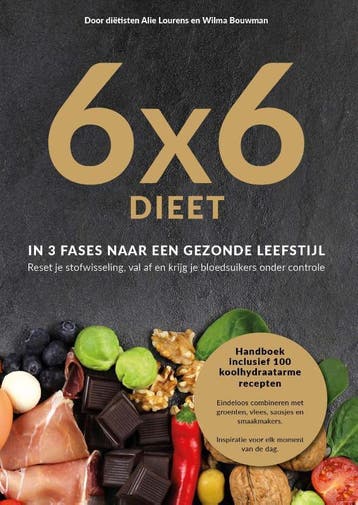 6X6 Dieet | Wilma Bouwman; Alie Lourens | Nieuw, Ophalen of Verzenden, Nieuw, Wilma Bouwman; Alie Lourens