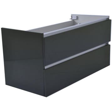 Wiesbaden Vision Onderkast Met 2 Laden - 100x46cm -, Ophalen of Verzenden, Nieuw