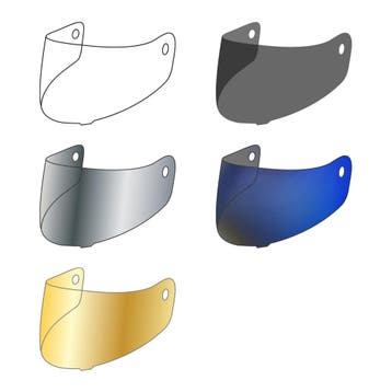 Bogotto V271/H271 Vizier, Motoren, Kleding | Motorhelmen, Verzenden, Nieuw met kaartje, Heren