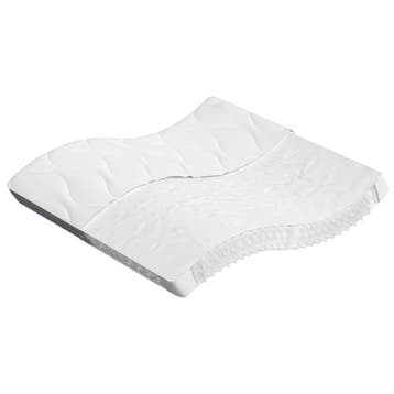 vidaXL Pocketveringmatras middelhard 160x200 cm, Verzenden, Nieuw