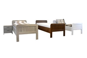 Seniorenbed | 3 Kleuren | Comfort Ledikant | Snelle levering, Huis en Inrichting, Slaapkamer | Bedden, Verstelbaar, 90 cm, Eenpersoons