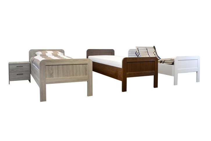 Seniorenbed | 3 Kleuren | Comfort Ledikant | Snelle levering, Huis en Inrichting, Slaapkamer | Bedden, 90 cm, 200 cm, Verstelbaar