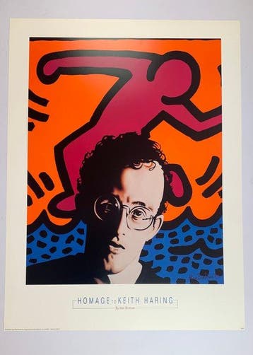 Alan Bortman (after) - Hommage to Keith Haring - Pop