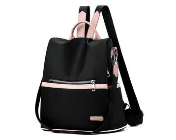ZILOU Rugtas Compact - Anti-diefstal 13 Liter - Zwart [TIP!], Overige merken, Verzenden, 25 tot 40 cm, Nieuw