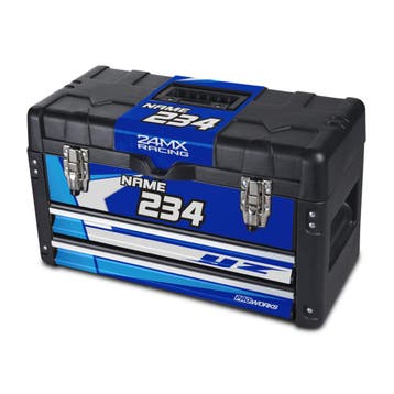 Stickerset voor Gereerdschapskist 24MX X2 Blauw, Verzenden, Nieuw