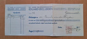 Nederland 1900/1930 - Fiscaal: 50 formulieren met plakzegels, Gestempeld