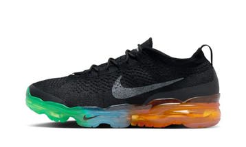 Nike Air VaporMax 2023 Flyknit Black Multi Sole, Nieuw