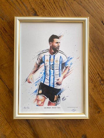 Yvan Courtet - Leo Messi - Agentina, Nieuw