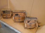 Werkgereedschap - 3 x Vintage Bean Cutters, Antiek en Kunst, Antiek | Wandborden en Tegels