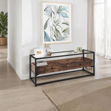 TV-meubel Maidenhead 121,5x41,5x50,5cm, Huis en Inrichting, Verzenden, Nieuw
