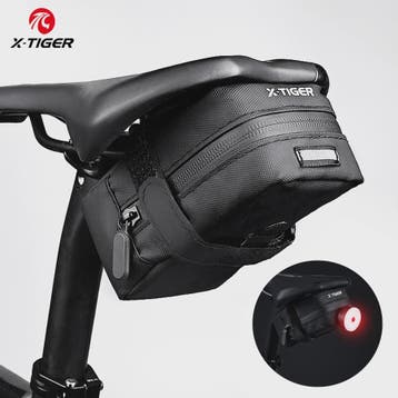 X-TIGER Mini Fietszadel Tas 0.7L - Waterdichte & Reflecteren, Verzenden, Nieuw