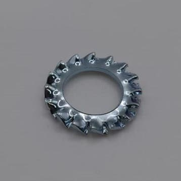 Tandveerring M10 verzinkt (100st), Ophalen of Verzenden, Nieuw
