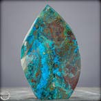 Azuriet-Malachiet-Chrysocolla vrijvorm – Een meesterwerk van
