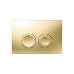 Bedieningsplaat Delta 25 by Geberit Frontbediening Goud, Ophalen of Verzenden, Nieuw, Overige typen