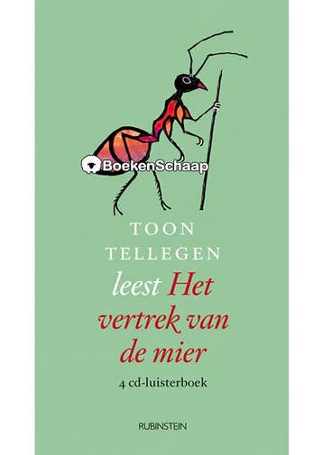 Het vertrek van de mier (4 CD Luisterboek) Toon Tellegen, Verzenden, Gelezen
