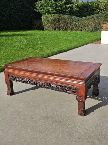 Antieke bijzettafel tropisch hardhout - Hout - China - Qing, Antiek en Kunst