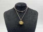 Zonder minimumprijs - Ketting met hanger Zilver, Verguld -, Sieraden, Tassen en Uiterlijk, Antieke sieraden