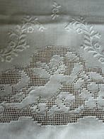 Reticello - Handdoek (2) - 108 cm - 72 cm - Putti -