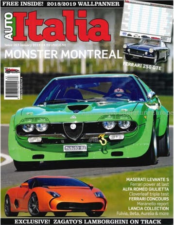 2018 AUTO ITALIA MAGAZINE 265 ENGELS, Boeken, Auto's | Folders en Tijdschriften, Nieuw, Author