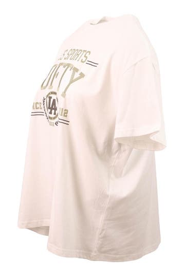 Lofty Manner T-shirt in maat S Wit, Kleding | Dames, Lofty Manner, Verzenden, Zo goed als nieuw, Wit