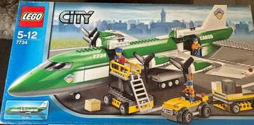 Lego Set - 7734 - City - Cargo Plane, Kinderen en Baby's, Nieuw