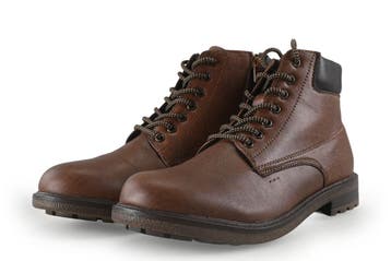 Cafe Moda Veterboots in maat 46 Bruin, Bruin, Verzenden, Boots, Zo goed als nieuw